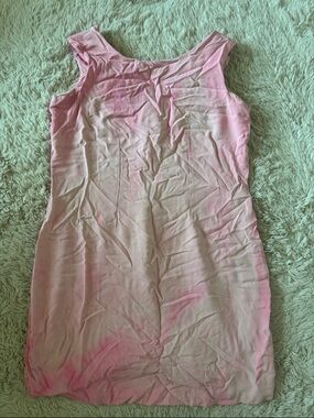 Tommy Bahama Blush Pink Silk Tank Dress